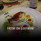 Hotel de Lorraine heures d'ouverture