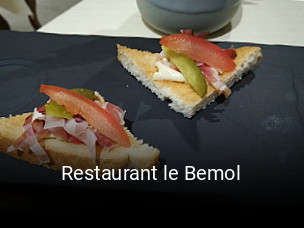 Restaurant le Bemol ouvert