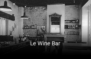 Le Wine Bar ouvert