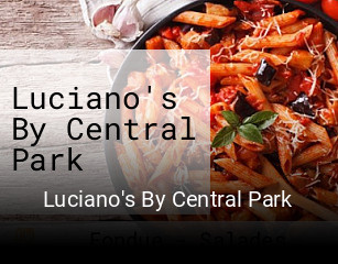 Luciano's By Central Park heures d'ouverture